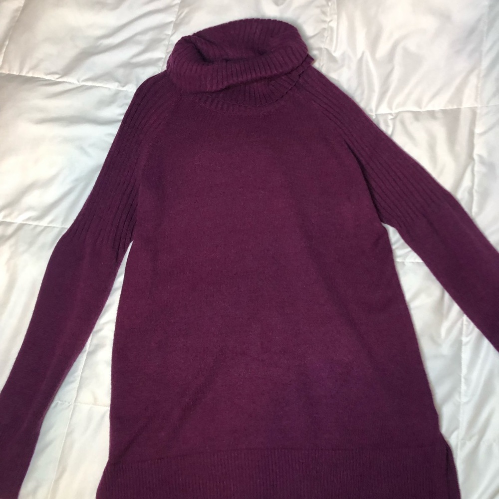 Turtle Neck Sweaters (both pink and purple)